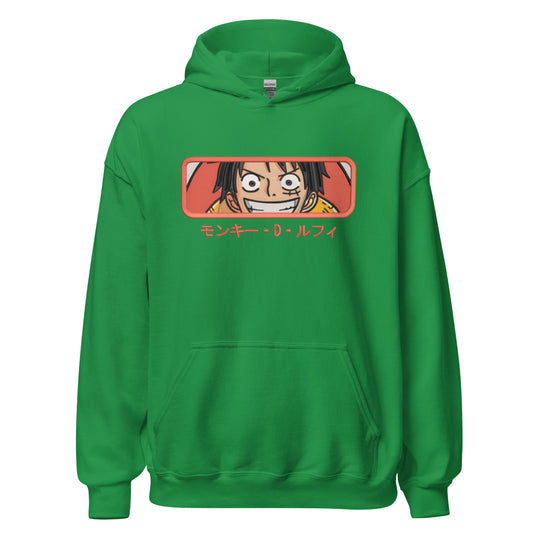 One Piece Luffy Box Hoodie